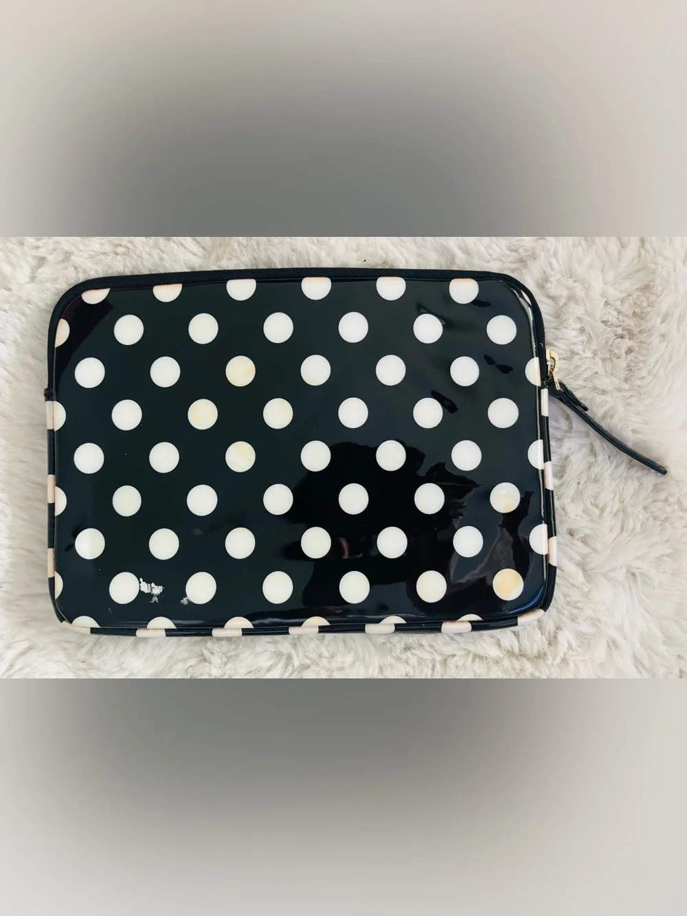 Kate Spade Black Polka Dot iPad Sleeve